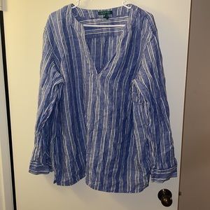 Linen Striped Shirt
